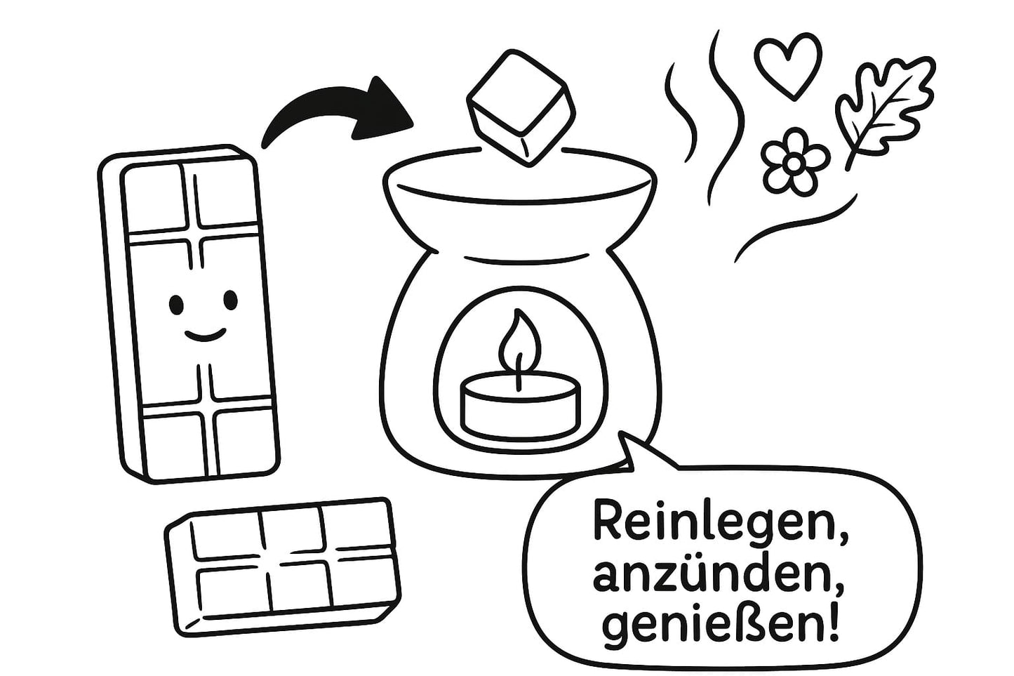 Duftwachs Herbstmorgen – warmer Herbstduft für Duftlampen