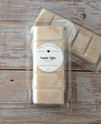 Duftwachs Vanilla Toffee – süßer Vanille-Karamell Raumduft für Duftlampen