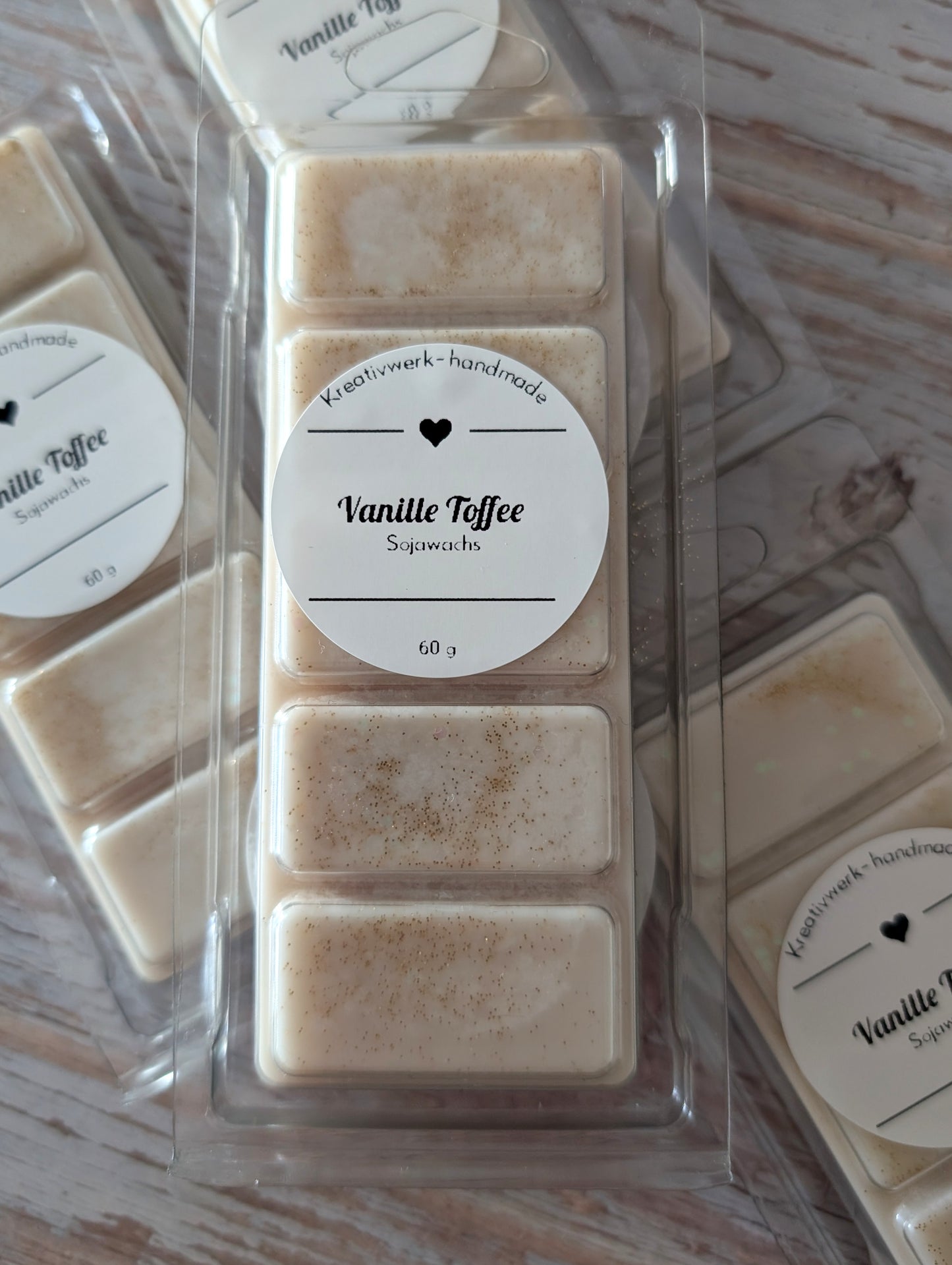 Duftwachs Vanilla Toffee – süßer Vanille-Karamell Raumduft für Duftlampen