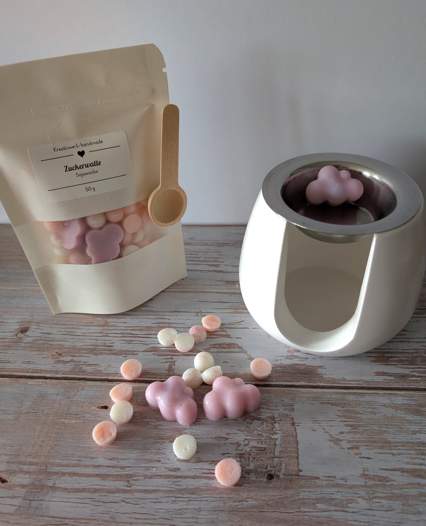 Wachsmelts-Mischungen Zuckerwatte-Duft