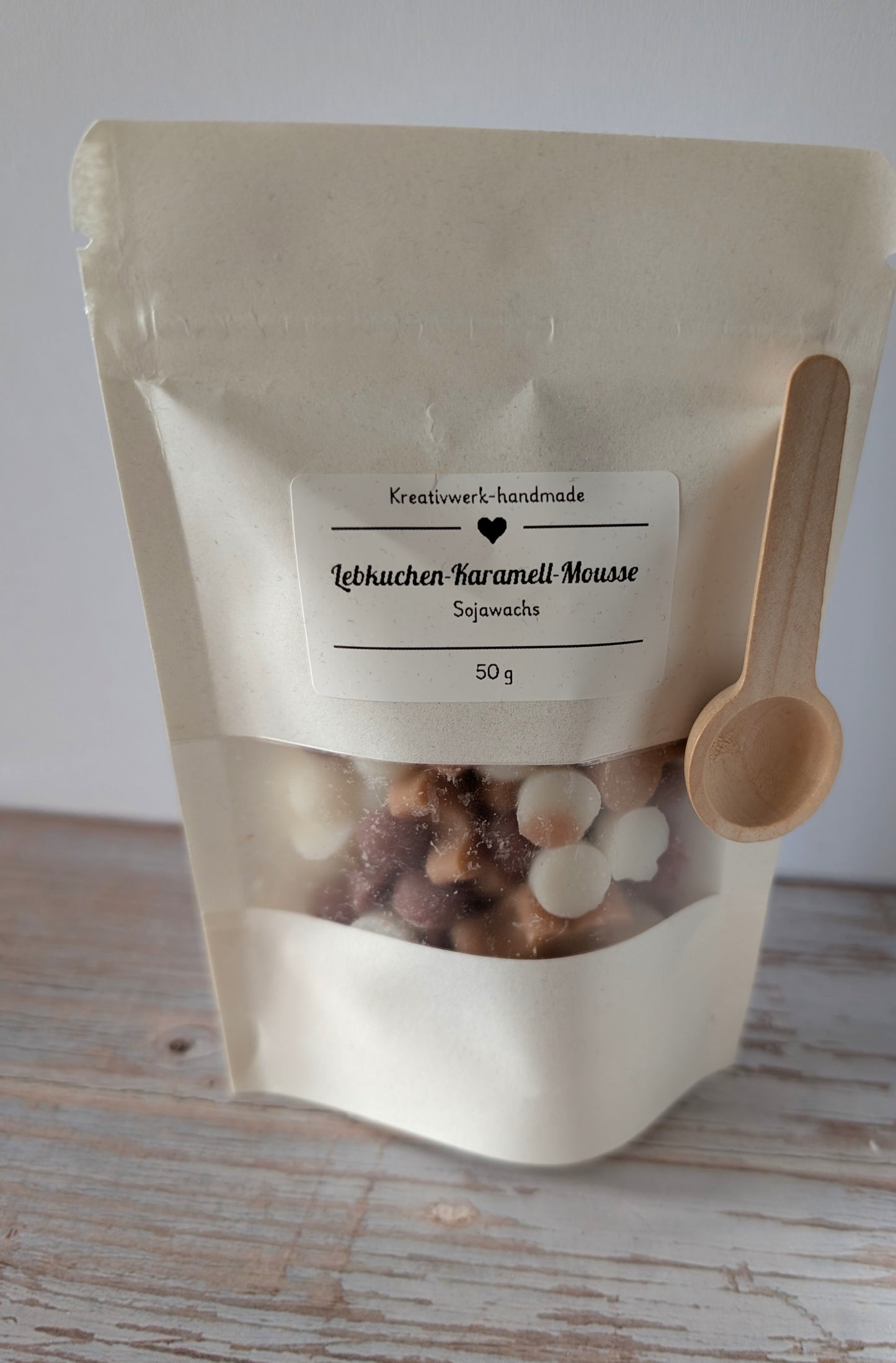 Wachsmelts-Mischung Lebkuchen-Karamell-Mousse