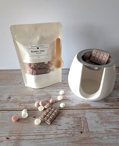 Wachsmelts-Mischung Haselnusscreme-Duft