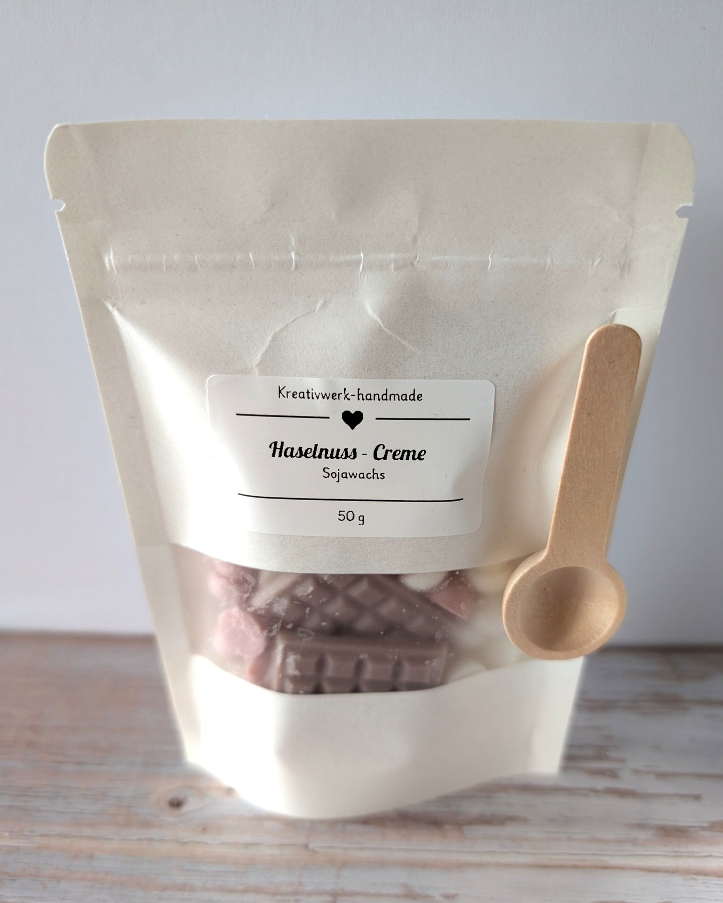 Wachsmelts-Mischung Haselnusscreme-Duft